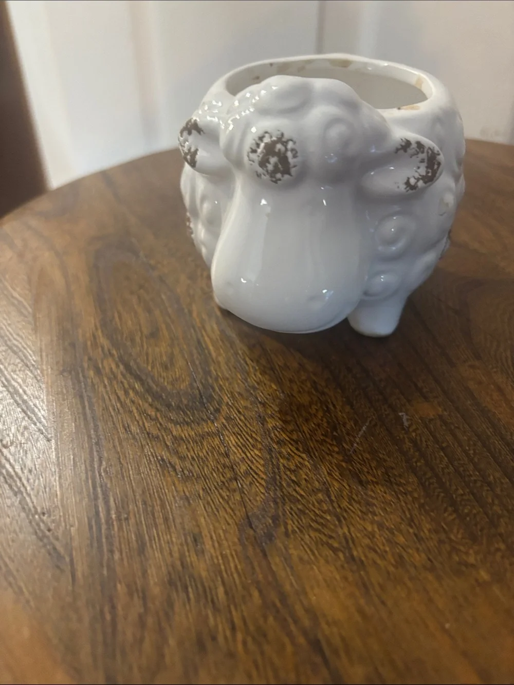 Decorative Ceramic AnimalPlanters – Red, white, and Blue Set - Picture 3 of 5